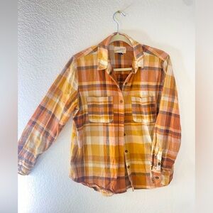Universal Thread Orange flannel